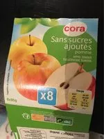 Mängden socker i Compotes sans sucres ajoutés