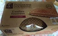 Mängden socker i Gaufres fourrées