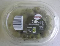 Mängden socker i Olives dénoyautées à l'ail