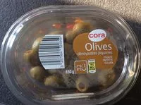 Mängden socker i Olives dénoyautées piquantes