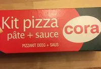 Mängden socker i Kit pizza - pâte + sauce