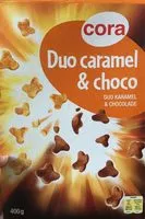 Mängden socker i Céréales Duo Caramel & Choco