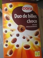 Mängden socker i Duo de billes choco