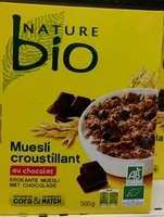 Mängden socker i Muesli croustillant au chocolat bio