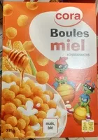 Mängden socker i Boules maïs miel