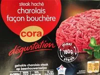 Mängden socker i Steak haché charolais façon bouchère 15%