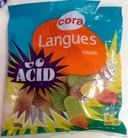 Mängden socker i Langues acid