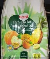 Mängden socker i Pur jus multifruits