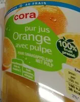 Mängden socker i Pur Jus d'orange avec pulpe