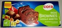 Mängden socker i Mini Brownies Chocolat Noisettes