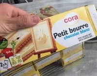 Mängden socker i Petit Beurre Tablette Chocolat Blanc