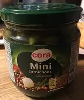 Mängden socker i Mini cornichons