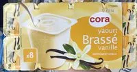 Mängden socker i Yaourt brassé vanille