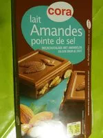 Mängden socker i Chocolat lait amande pointe de sel