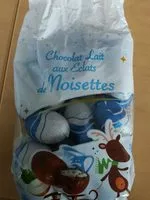 Mängden socker i Chocolat Lait aux Éclats de Noisettes