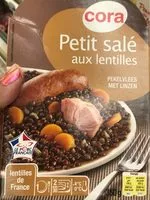 Mängden socker i Petit salé aux lentilles