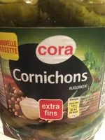 Mängden socker i Cornichons extra fins