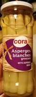 Mängden socker i Asperges blanches grosses, 320g