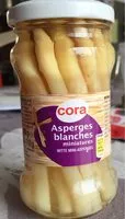 Mängden socker i Asperges blanches miniatures, 110g