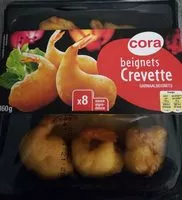 Mängden socker i Beignets Crevette