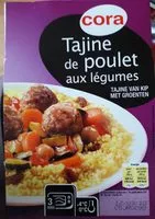 Mängden socker i Tagine de poulet aux légumes