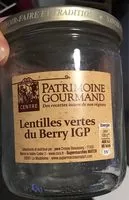 Mängden socker i Lentilles vertes du Berry IGP