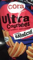 Mängden socker i Ultra courbées saveur Barbecue