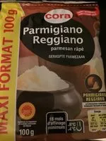Mängden socker i Parmesan Rape