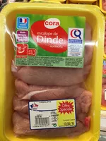 Mängden socker i Escalope de Dinde