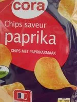 Mängden socker i Chips saveur paprika