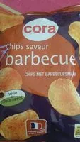 Mängden socker i Chips saveur barbecue