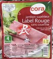 Mängden socker i Jambon supérieur Label Rouge sans couenne