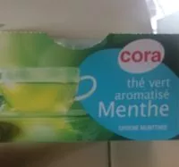 Mängden socker i The vert aromatisé à la menthe