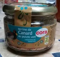 Mängden socker i Terrine de canard au poivre vert