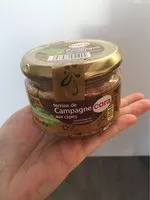 Mängden socker i Terrines de campagne aux cepes