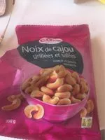 Mängden socker i Noix de cajou grillées et salées