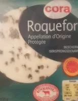 Mängden socker i Roquefort AOP tranche