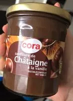 Mängden socker i Confiture de châtaigne à la vanille