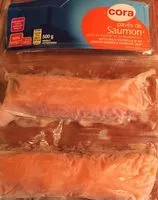 Mängden socker i Pavés de saumon élevé en Norvège