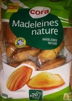 Mängden socker i Madeleine nature