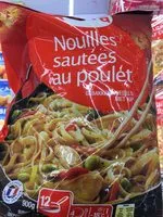 Mängden socker i Nouilles sautees au poulet
