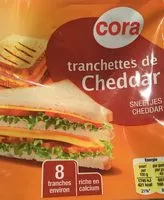 Mängden socker i Tranchettes de Cheddar