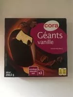 Mängden socker i Géants vanille