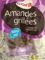Mängden socker i Amande grillées sans sel