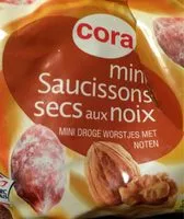 Mängden socker i Mini saucissons secs aux noix