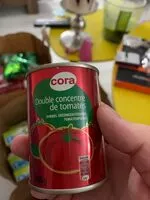 Mängden socker i Double concentré de tomate