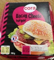 Mängden socker i Bacon cheese burger