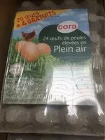 Mängden socker i Oeufs de poules plein air