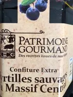 Mängden socker i Confiture Myrtillescsauvages du Massif Central