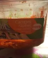 Mängden socker i Carottes râpées
